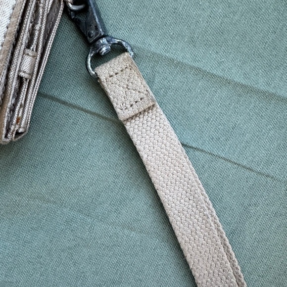 Kipling Metallic Gold Wristlet Wallet - Picture 4 of 15